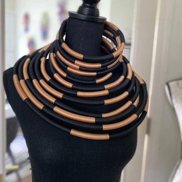 Handmade Imported Statement Necklace - Picture 5 of 5